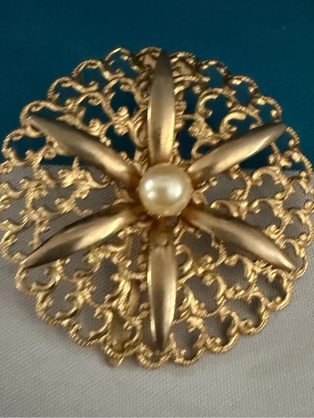Gold & Rhinestone Decorative Hair Clips Set